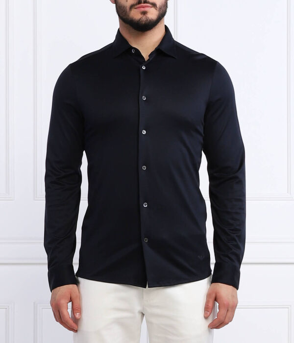 

Рубашка Regular fit Emporio Armani, синий