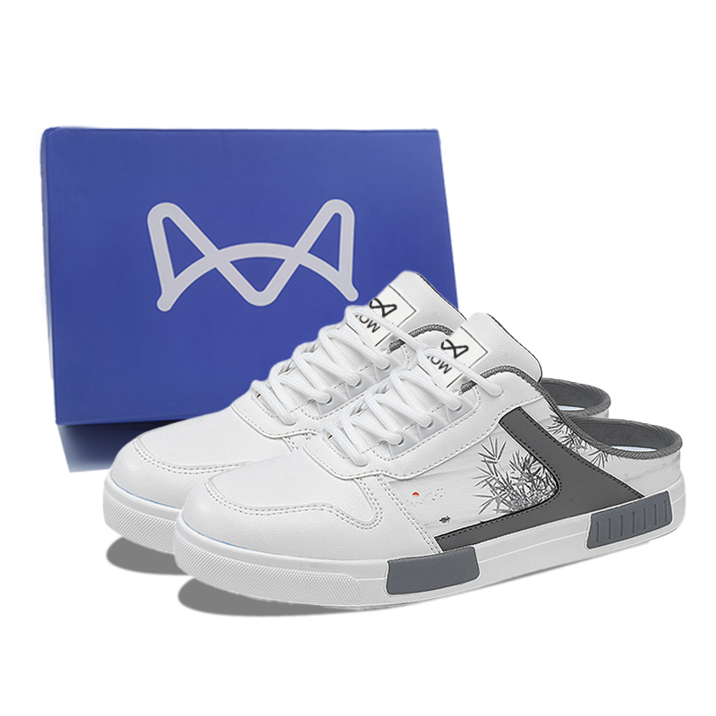 

MIIOW Закрытые тапочки мужские белые в коробке, цвет White Box