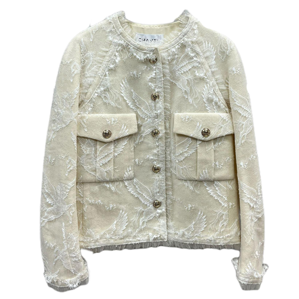 

CHANEL Куртка женская белая, White