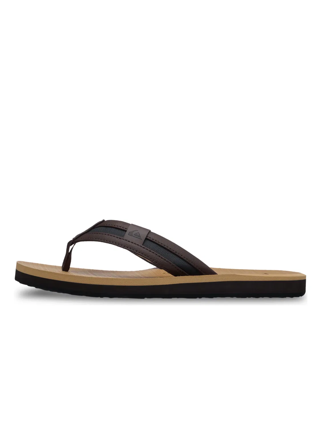 Сандалии с Т-образным ремешком 'Carver Squish' Quiksilver, Brown