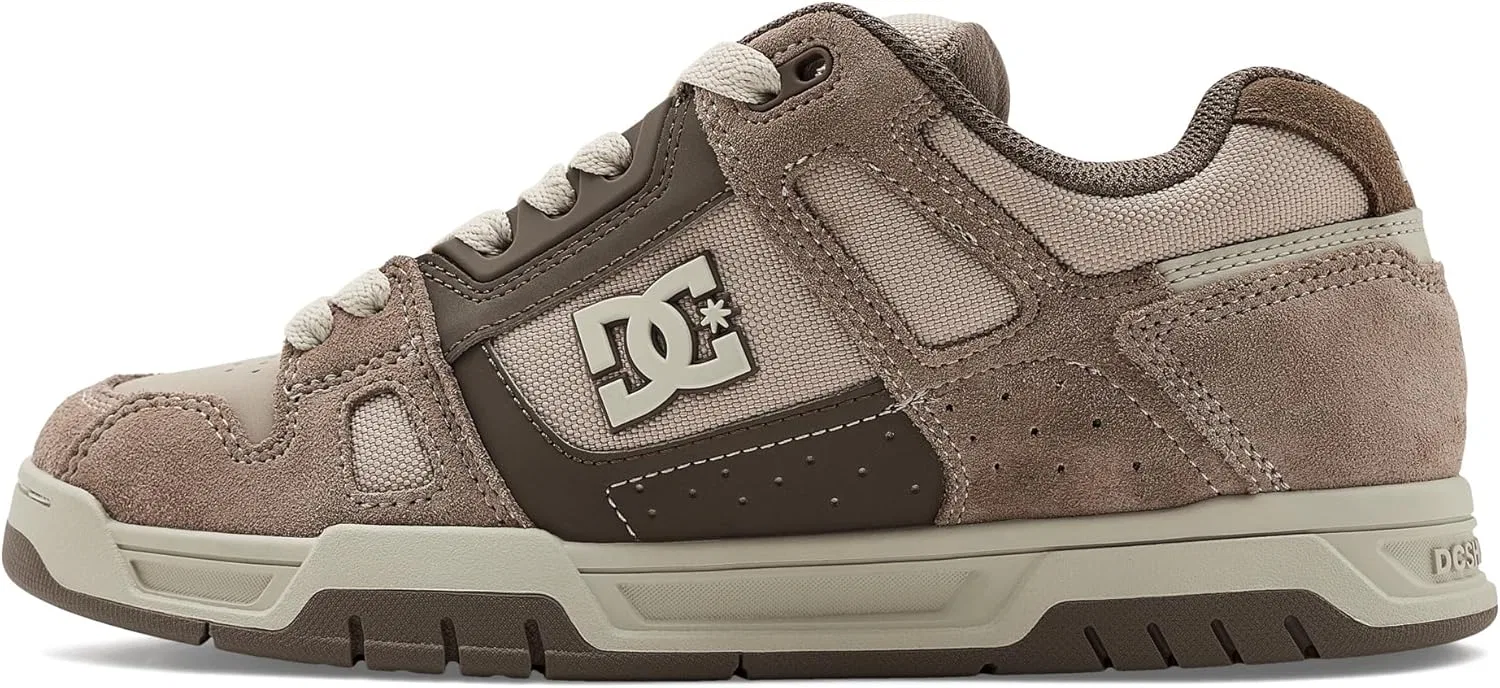 Кроссовки для скейтбординга DC Stag, Tan/Brown/Cream — фото 4