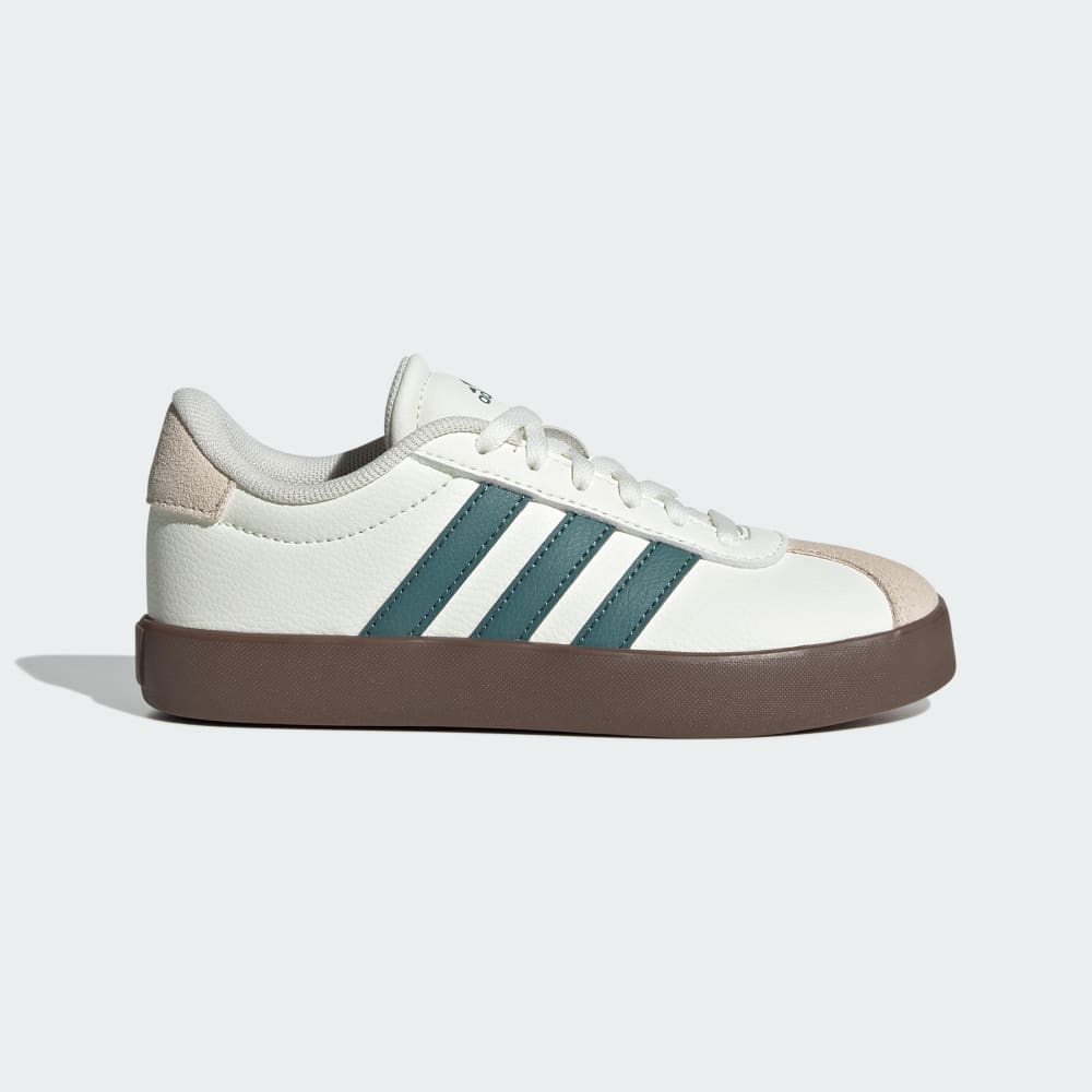 

Кроссовки Adidas VL Court 3.0 Shoes Kids, цвет Off White/Preloved Teal/Wonder White