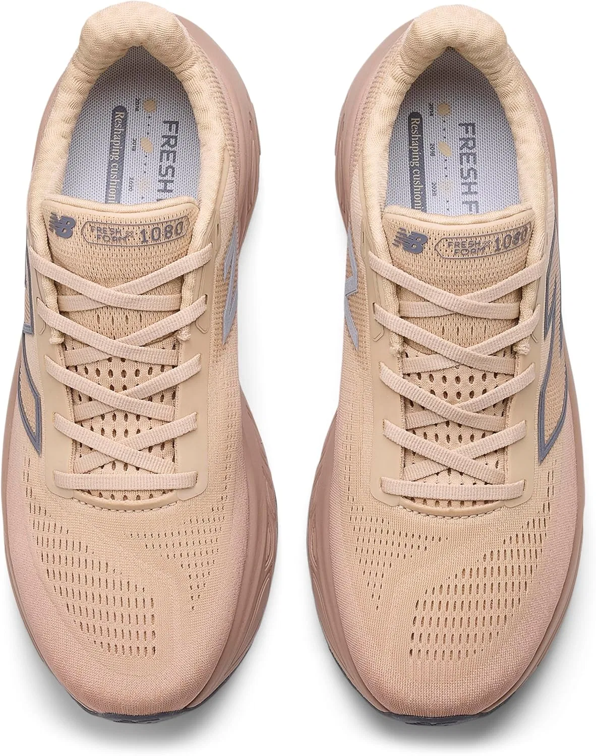 Мужские беговые кроссовки New Balance Fresh Foam X 1080 V14, Desert Clay Flat Taupe Castlerock — фото 4