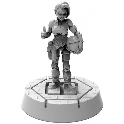 

Ролевая игра Archon Studio Starfinder Masterclass Miniatures: Halfling Pilot