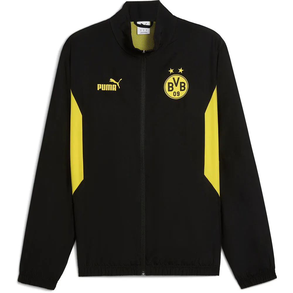 

Толстовка Puma BVB Borussia Dortmund Football Archive full zip, черный
