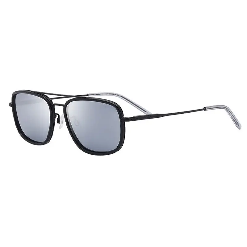 

NAUTICA Металлические авиаторские солнцезащитные очки унисекс черные, Black