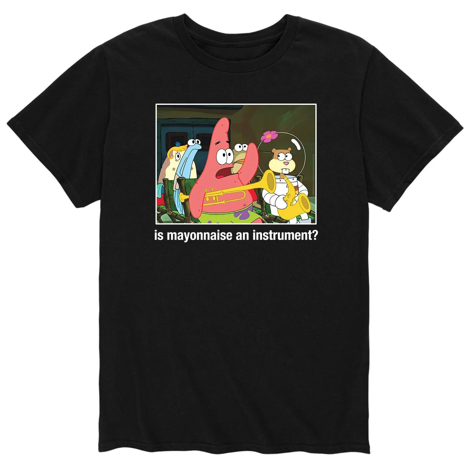 

Мужская футболка майо «Губка Боб Квадратные Штаны» Licensed Character