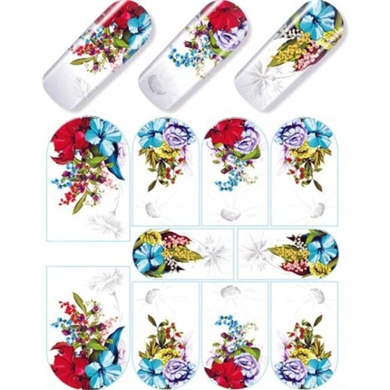 

Decalcomanie Flowers Romance Beautynails