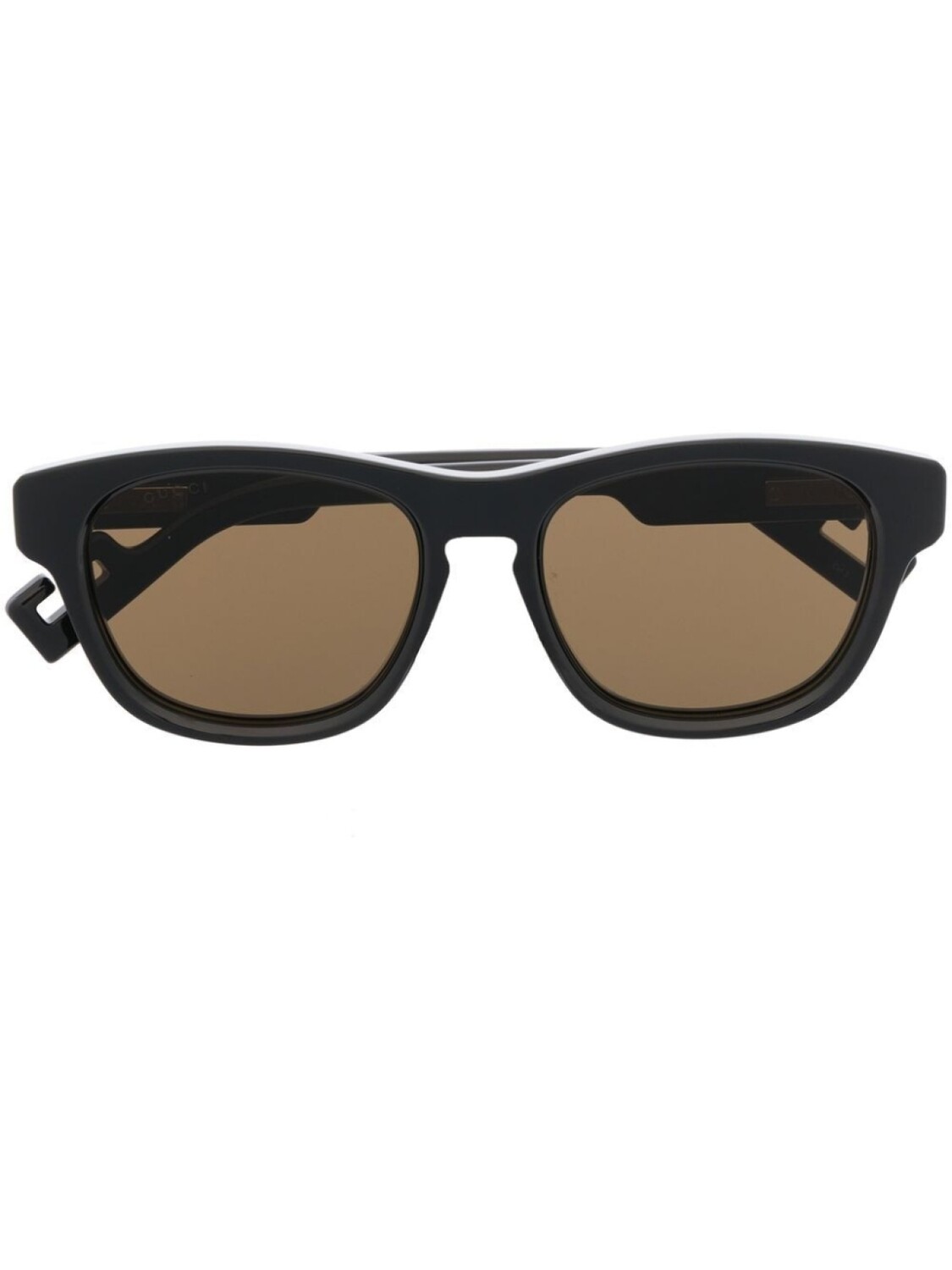 

Gucci Eyewear солнцезащитные очки в круглой оправе, черный