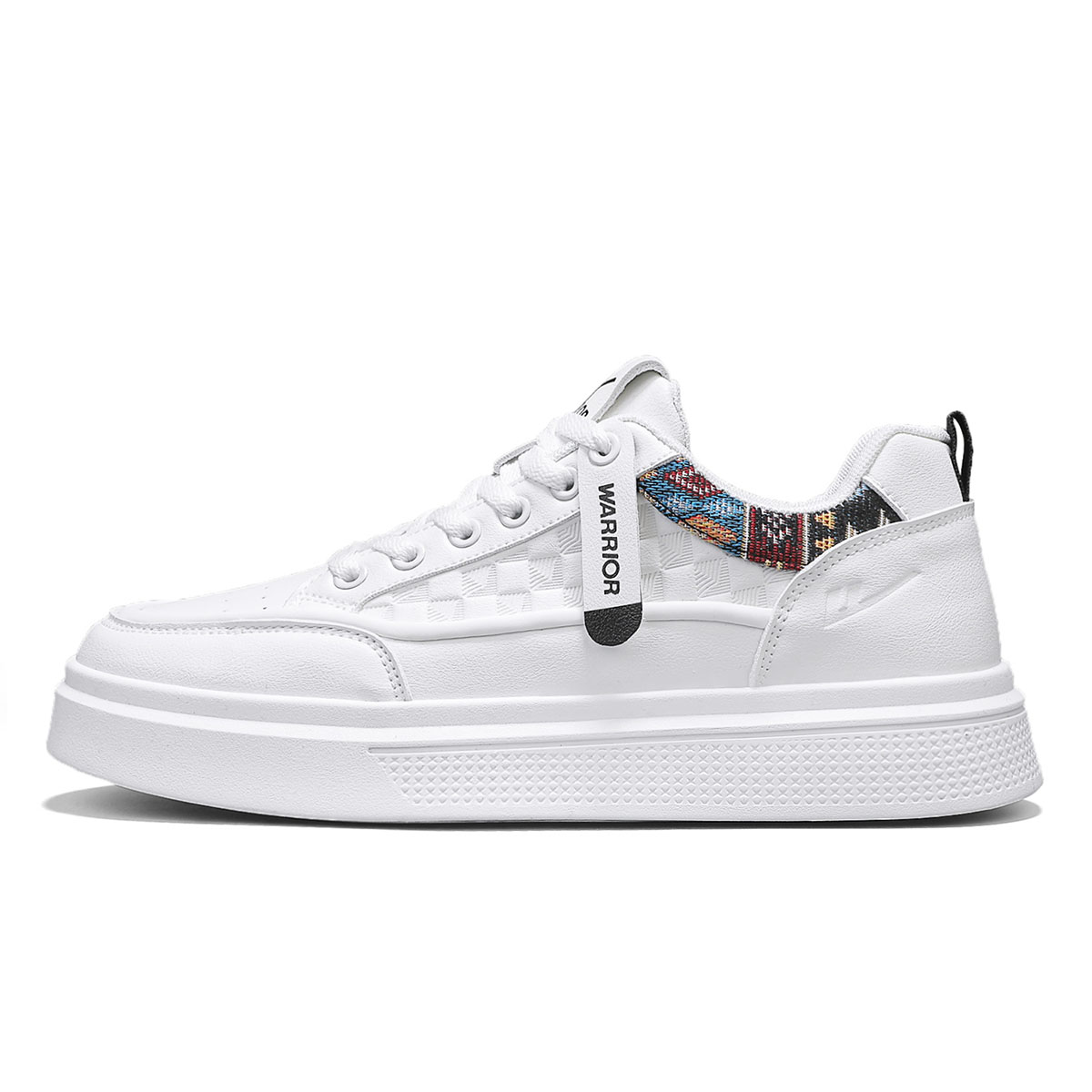 

Легкие и дышащие низкие мужские кроссовки для скейтбординга WARRIOR, White