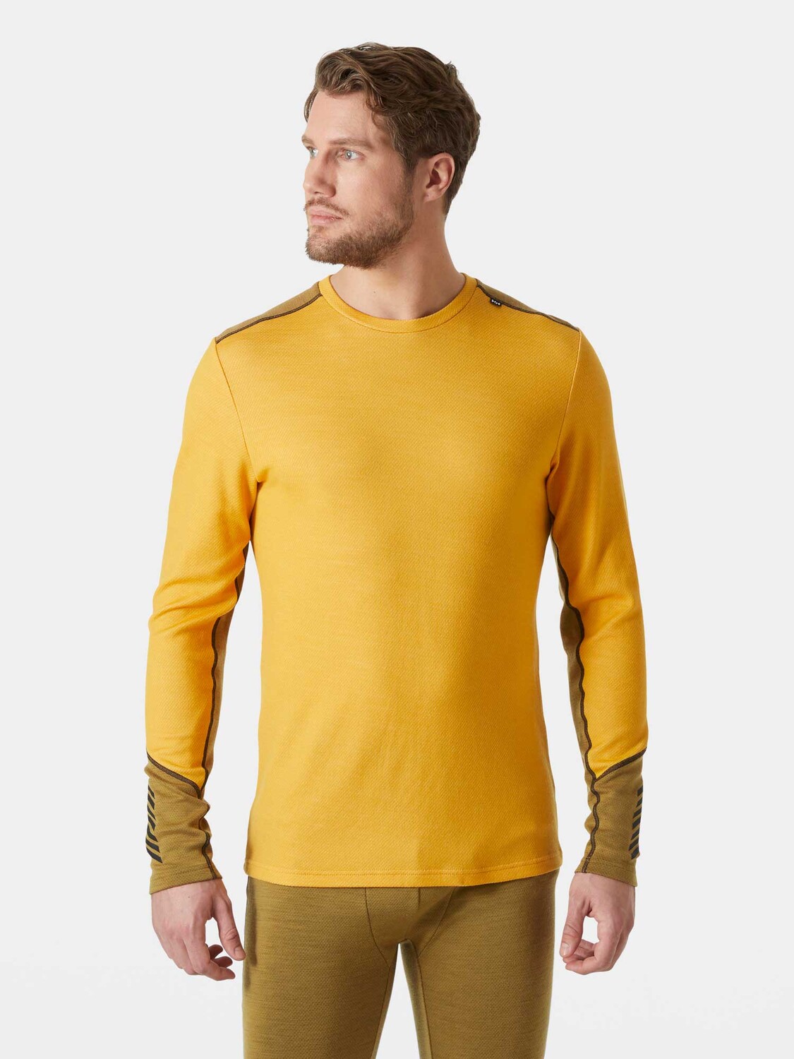 

Термоблуза Helly Hansen LIFA MERINO MIDWEIGHT CREW, желтый