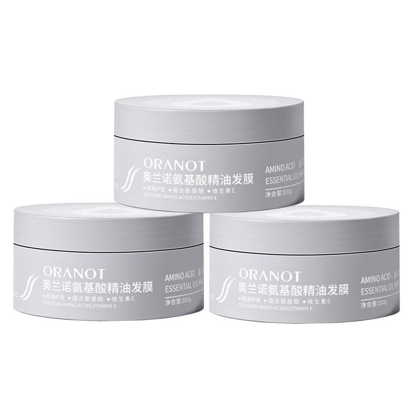 

Маска для волос с аминокислотами и эфирными маслами увлажняющая уход за волосами ароматическая 1 банка/2 банки/3 банки ORANOT