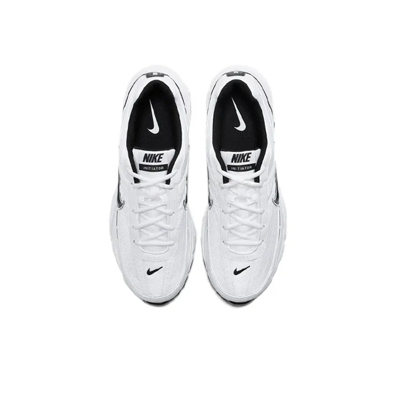 Детские кроссовки Initiator с низким верхом, устойчивые к истиранию Nike, черный/белый — фото 4