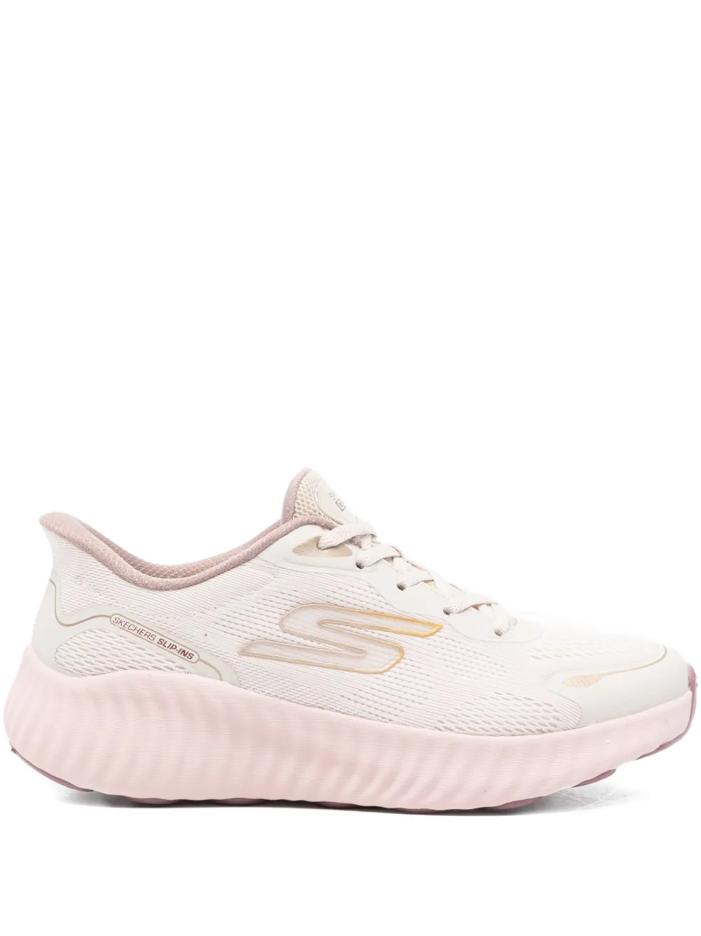 Кроссовки с логотипом Skechers, розовый