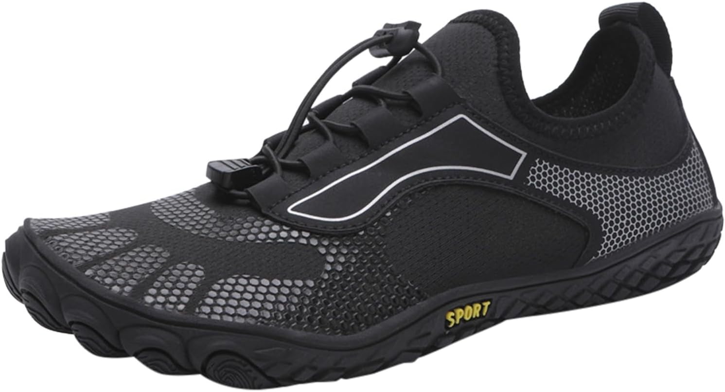 

Водные туфли для женщин и мужчин, быстро сохнущие акваноски, противоскользящие туфли для дома и улицы, для плавания, пляжа, бассейна, серфинга, йоги, лодок и путешествий Generic, черный