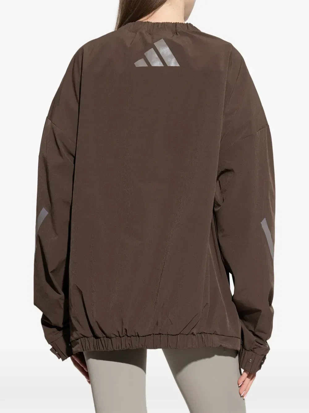 Толстовка Z.N.E. из коллаборации с Entire Studios adidas, коричневый — фото 4