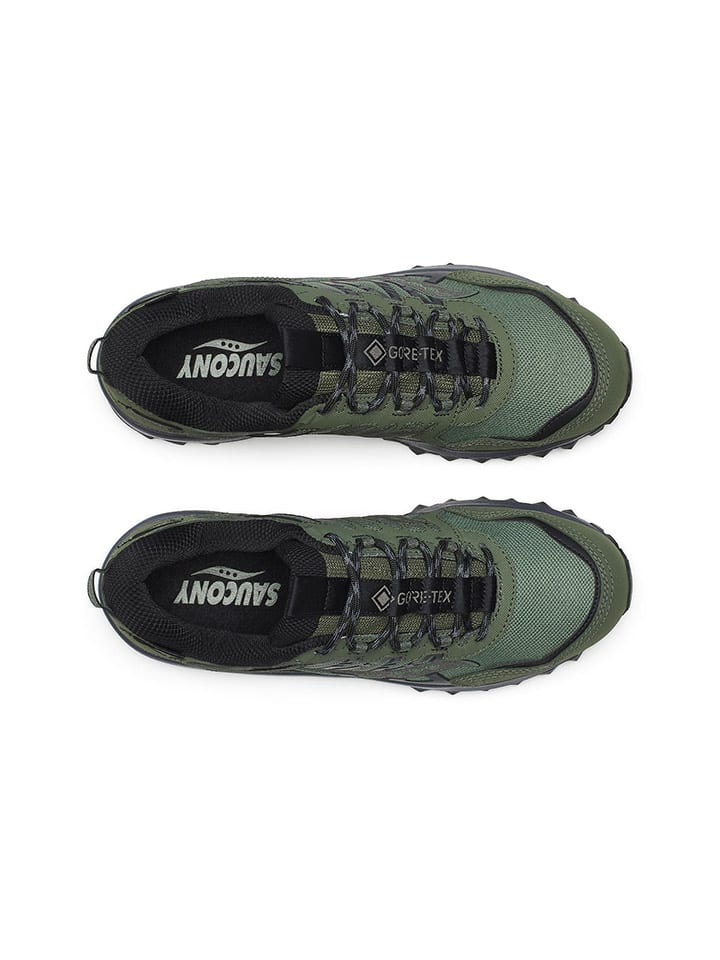 Низкие кроссовки Saucony, хаки — фото 4