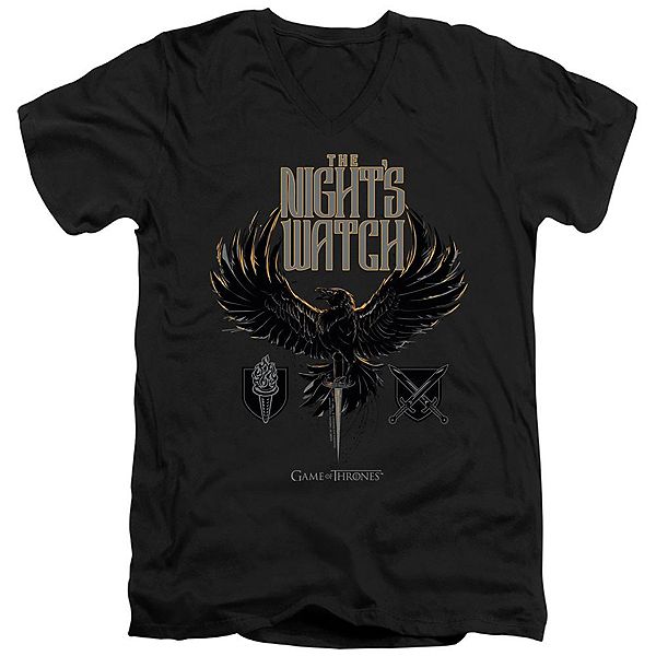 

Футболка с коротким рукавом Game of Thrones The Night's Watch Licensed Character