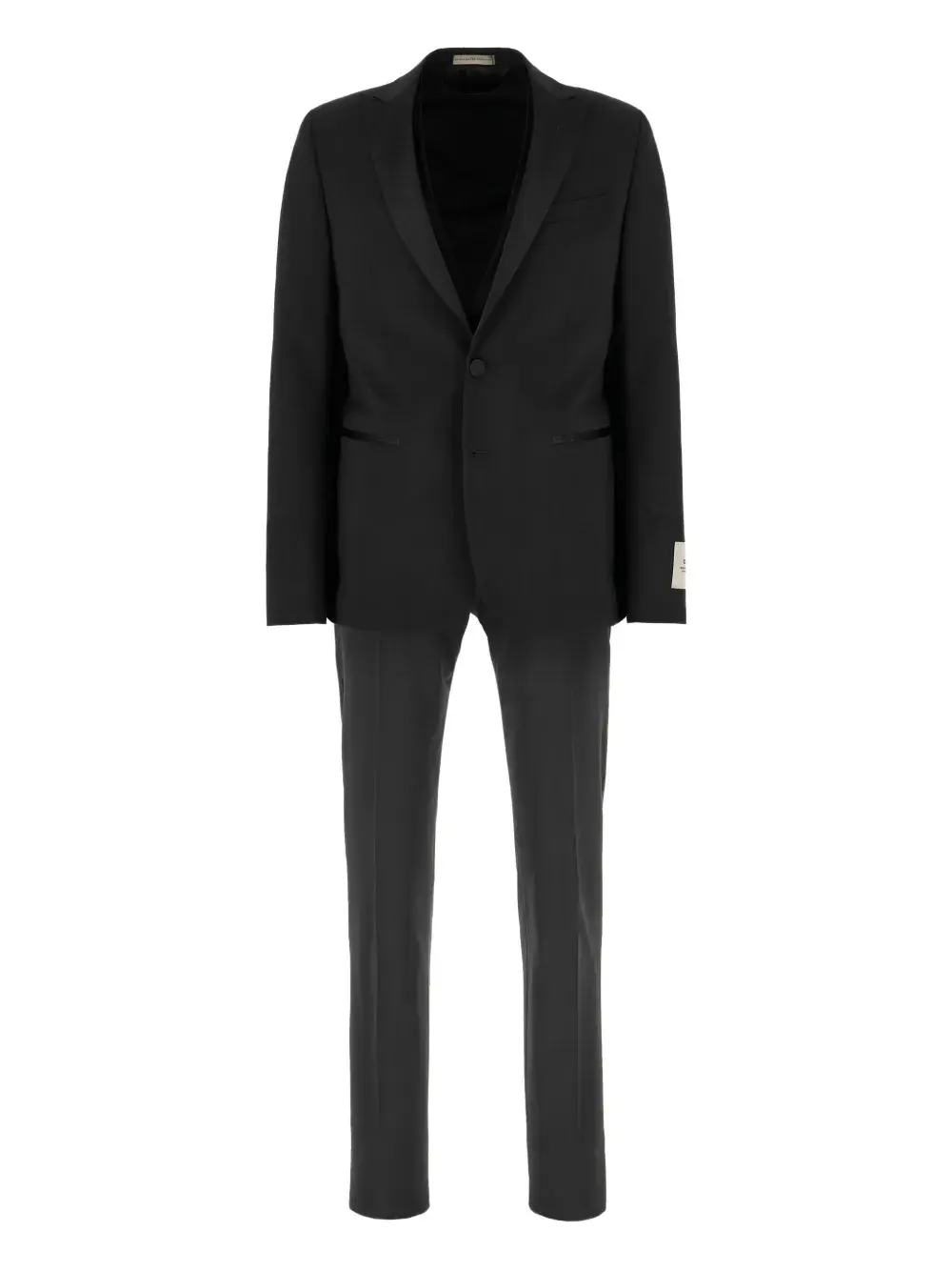 

Костюм с однобортным пиджаком Corneliani, черный