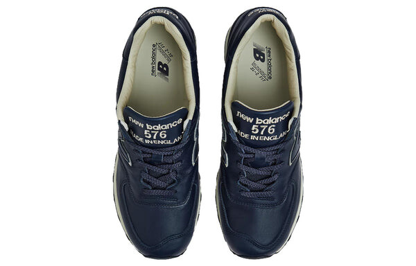 Кроссовки 576, сделано в Великобритании, 35-я годовщина New Balance, синий — фото 4