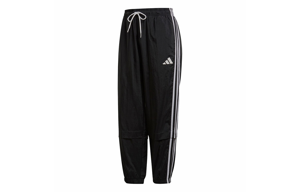 

Трикотажные спортивные штаны женские черные Adidas