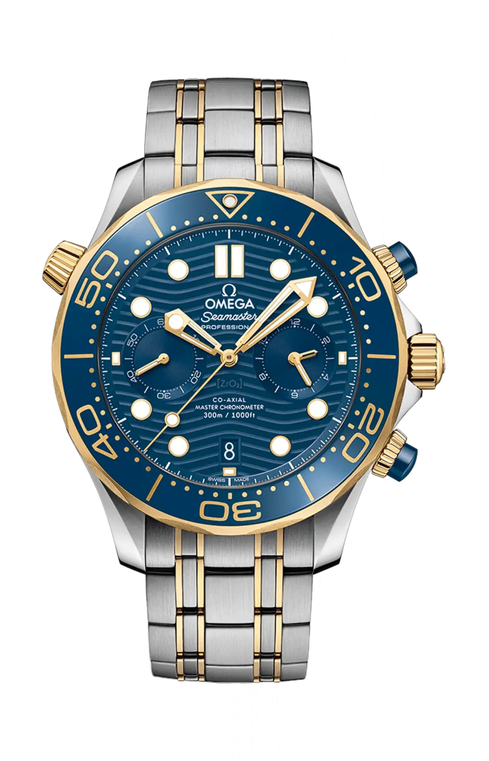 

Часы seamaster diver 300m co axial master chronometer chronograph 44 мм Omega