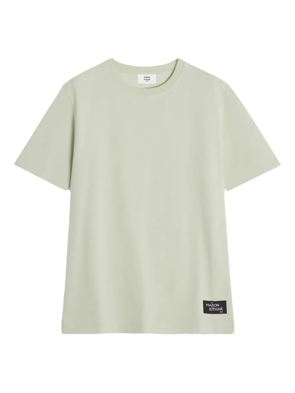 

Футболка с короткими рукавами Maison Kitsuné, зеленый