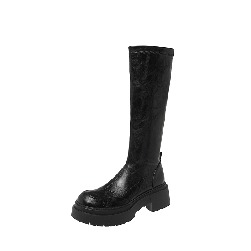 Сапоги женские 6 см Yeezyy Reezy, Black