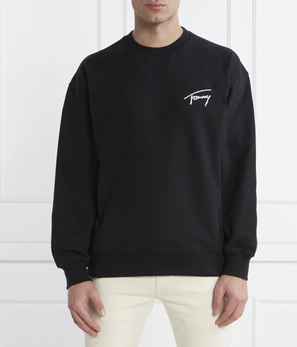 

Свитер Regular fit Tommy Jeans, черный