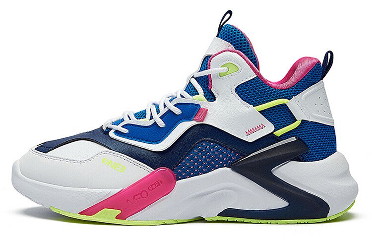

Кроссовки женские Lifestyle High-Top, белый/синий 361°