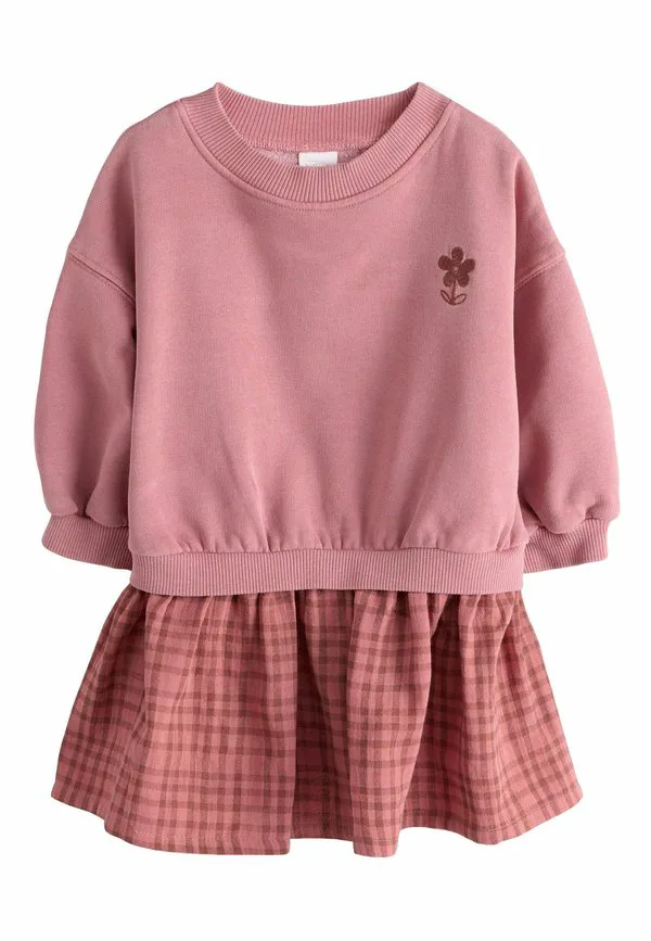 Многослойное дневное платье Next, Pink