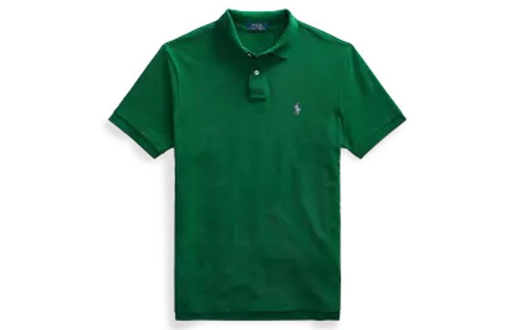 

Polo Ralph Lauren Поло зеленое мужское SS22