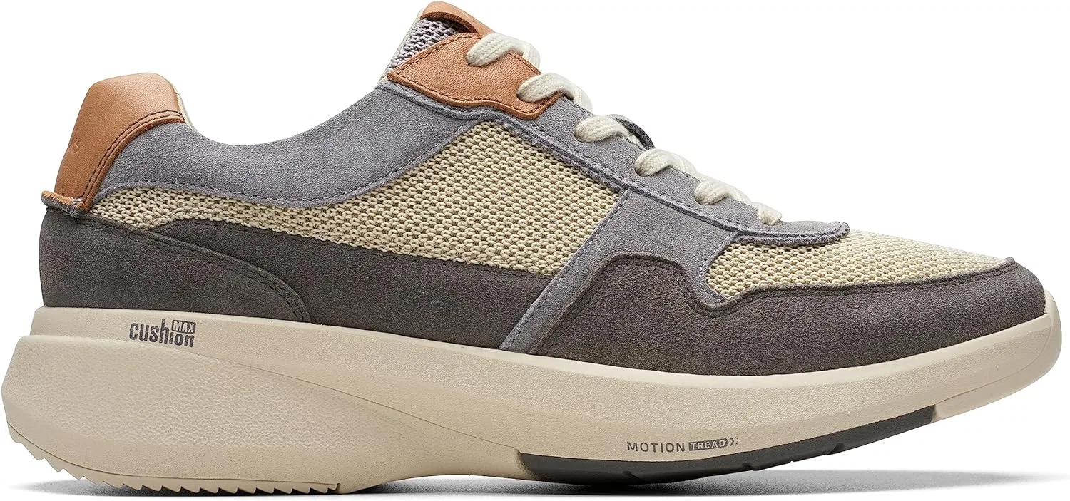 Туфли Clarks Herren Lehman Race Oxford, Grey (Grey Combo)