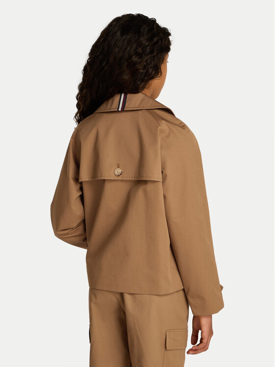Переходная куртка стандартного кроя KG0KG08518 Tommy Hilfiger, коричневый — фото 2