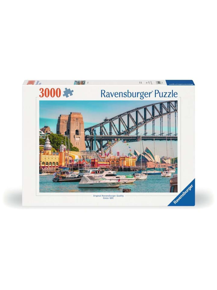 

Пазл Ravensburger, 3000 деталей, «Секретный Сидней» в красочном исполнении