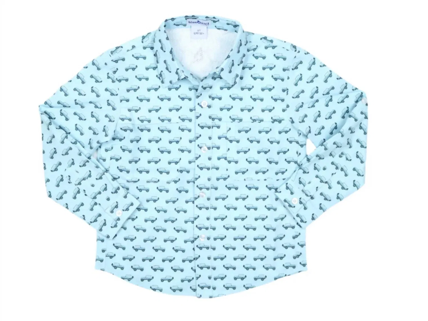 Blue Quail Clothing Co Рубашка с длинными рукавами для бойскаутов, синяя