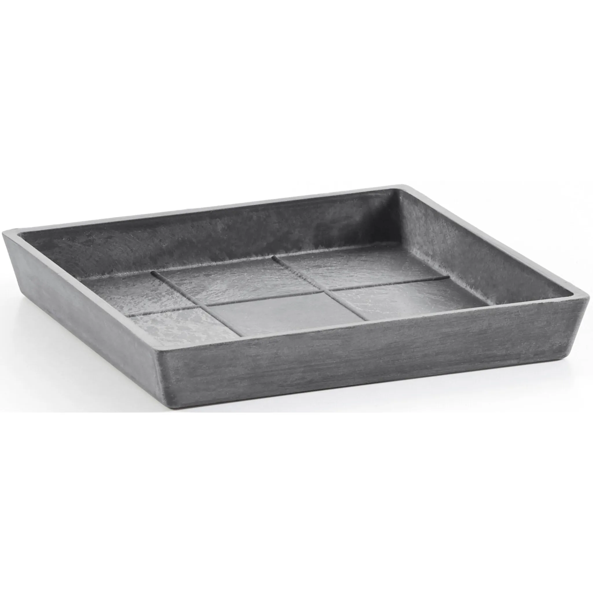

Подставка для горшка ECOPOTS «Square 25 Grey», для внутреннего и наружного применения: морозостойкая, ударопрочная и светостойкая, серый