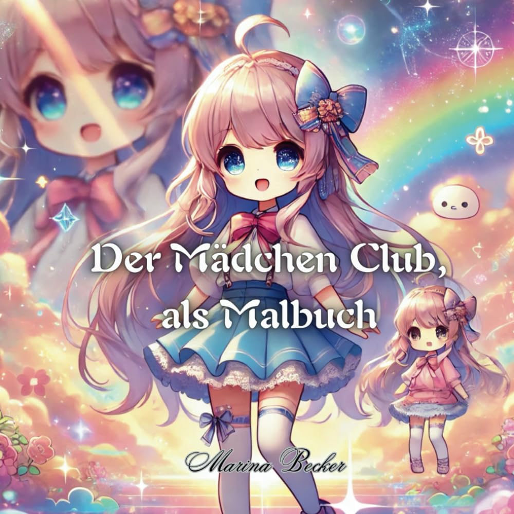 

Der Mädchen Club: Ausmalbilder süße Anime-Mädchen-Ausmalbuch Mädchen-Ausmalspaß für Teenager-Japanischer Zeichenstil Ausmalen (German Edition) (Independently published)