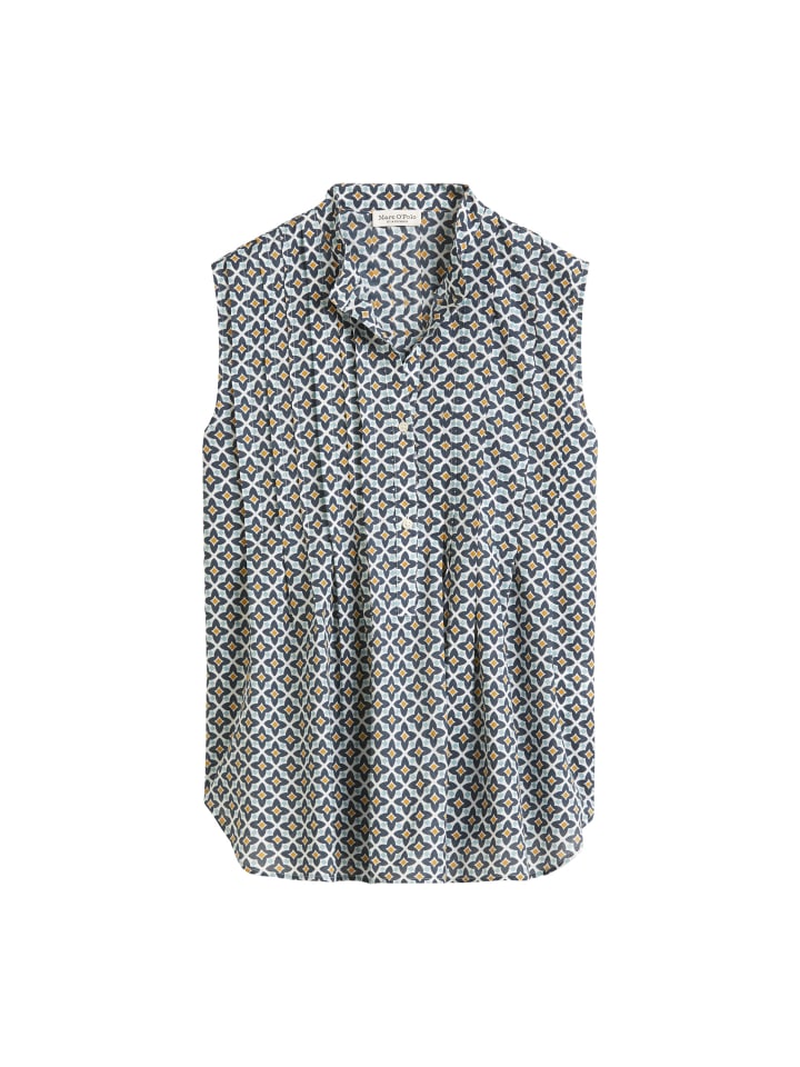 

Блузка Marc O'Polo, цвет multi/muted blue
