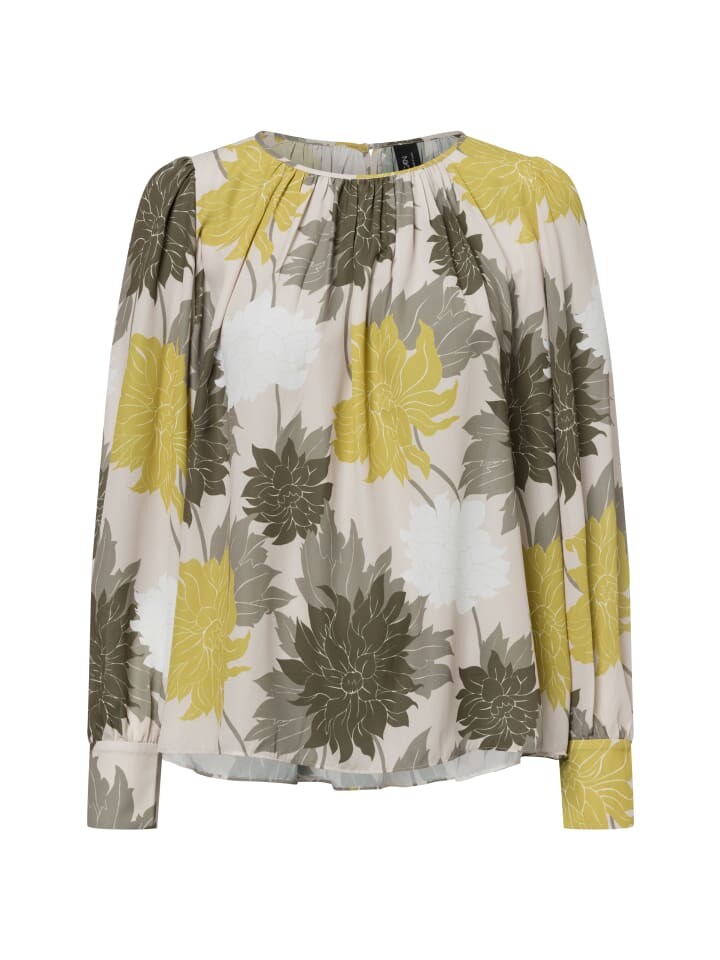 

Блуза MARC CAIN COLLECTIONS Blusenshirt, цвет khaki mehrfarbig