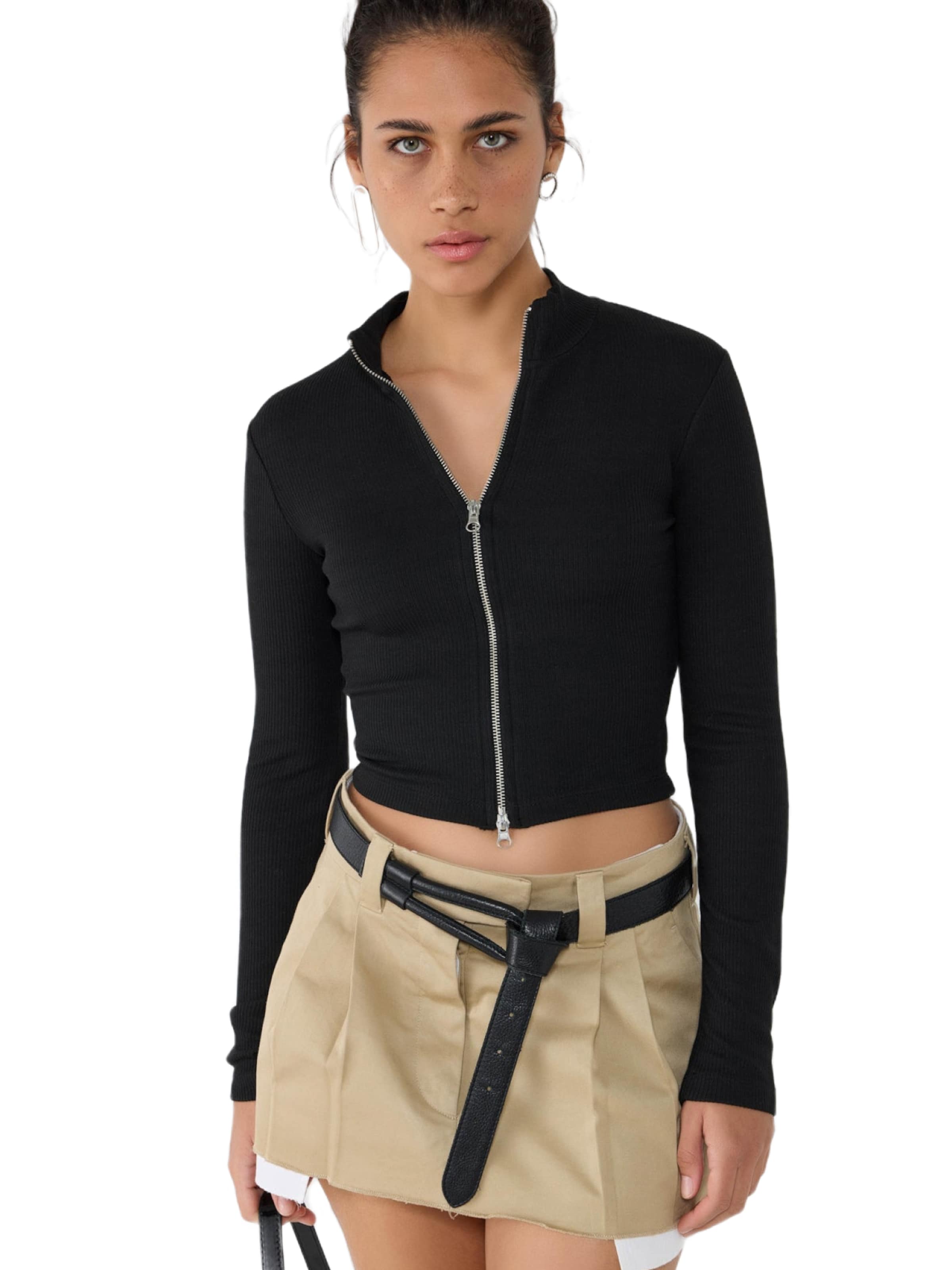 

No Matter What Вязаный кардиган в черном цвете