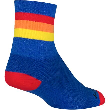 

Винтажные стандартные велосипедные носки длиной 4 дюйма SockGuy, цвет One Color