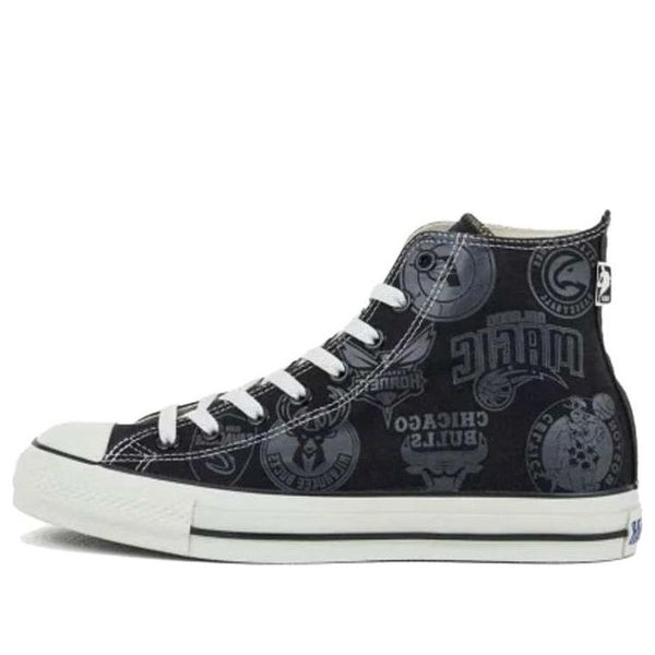 

Кроссовки Converse All Star Hi x NBA Rakuten 'Black', черный