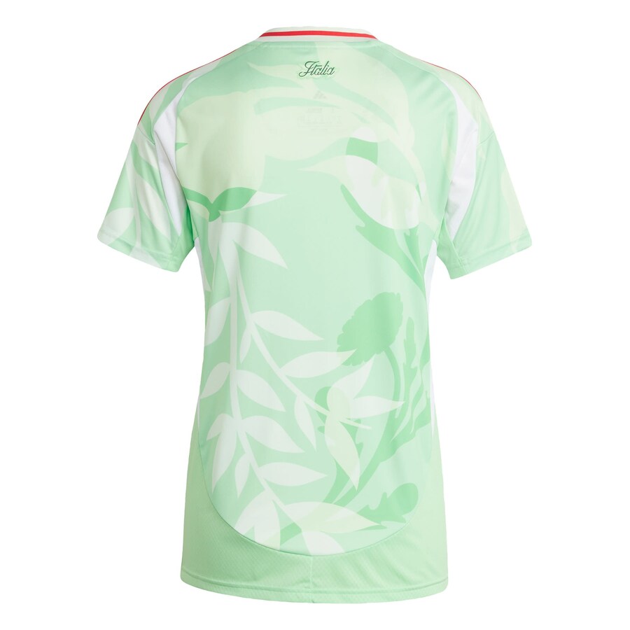 Джерси ADIDAS PERFORMANCE Italy 25 Away, цвет Green/Light green — фото 3