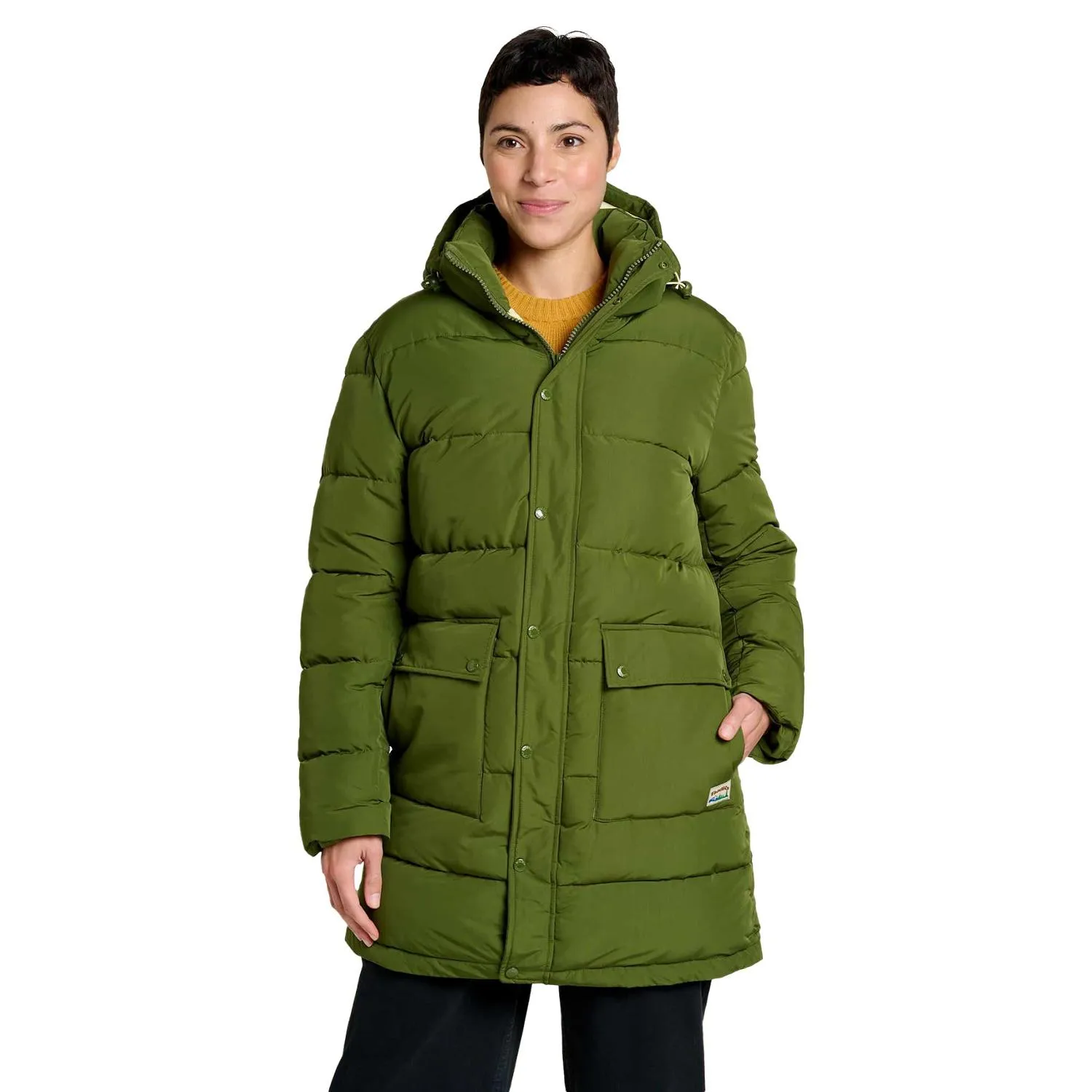 

Утепленная парка Spruce Wood женская Toad&Co, Chive