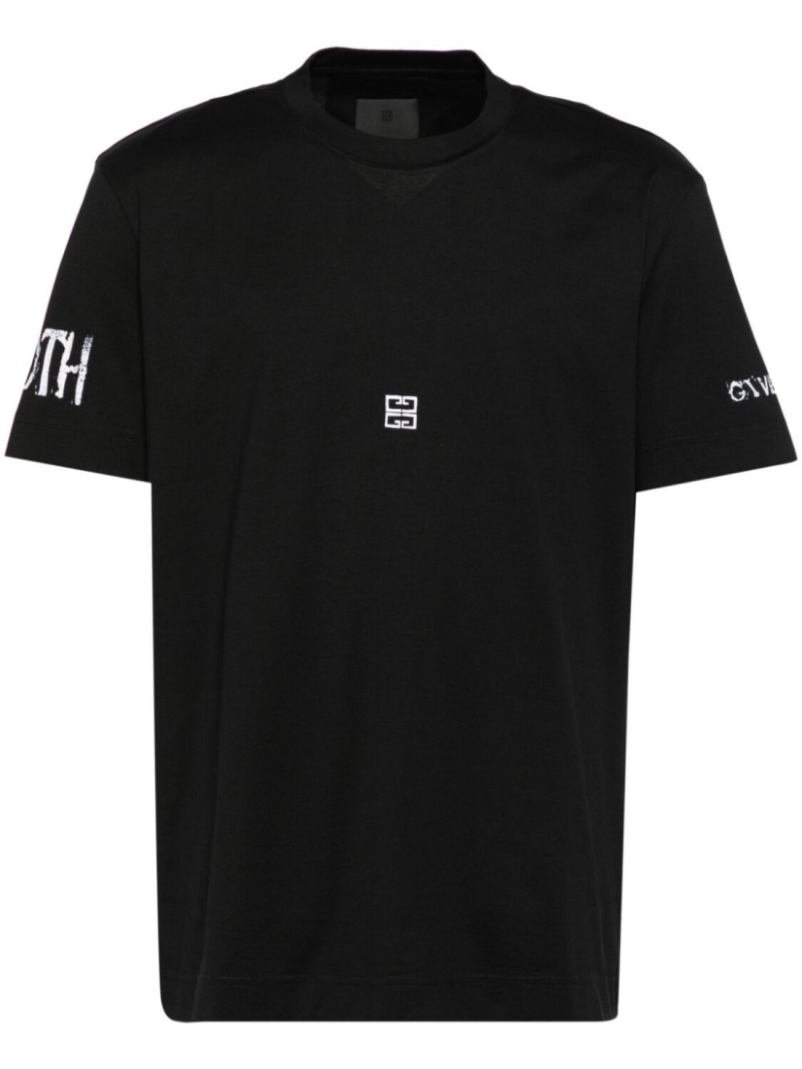 

Футболка с принтом логотипа Givenchy, черный