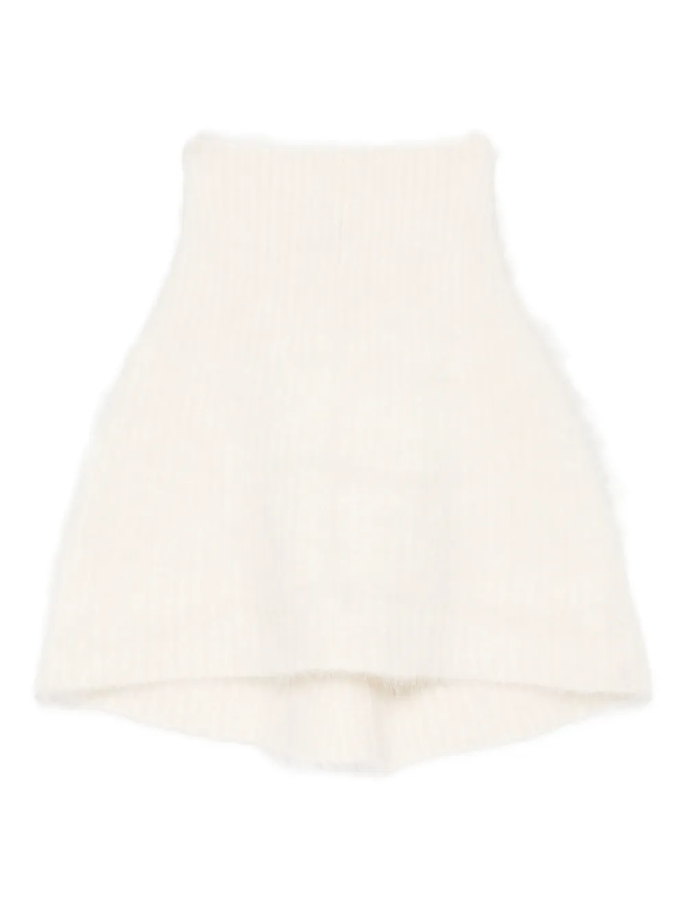 

Воротник из смесовой шерсти альпаки Toteme, кремовый