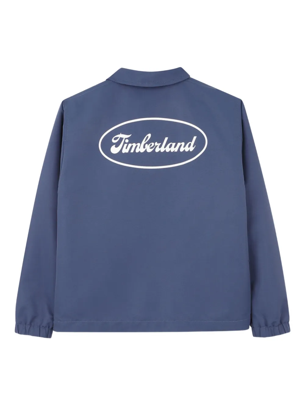 Куртка на пуговицах с логотипом Timberland Kids, синий — фото 2