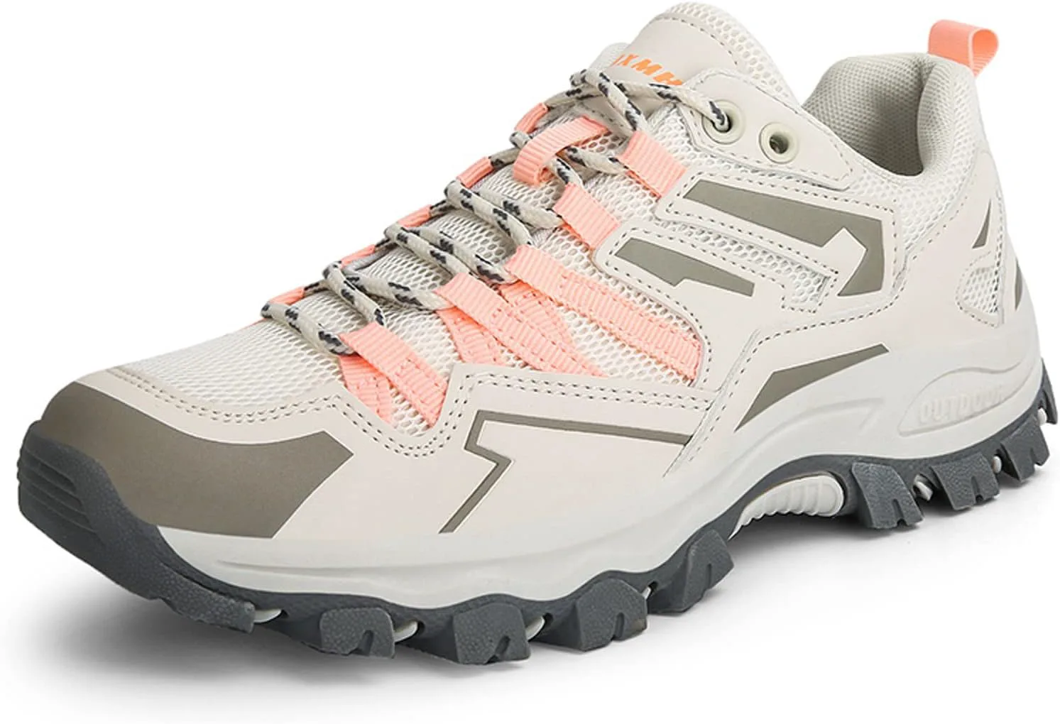 

Мужские походные кроссовки низкие для женщин, легкие уличные трекинговые туфли с противоскользящей подошвой Eliogn, розовый