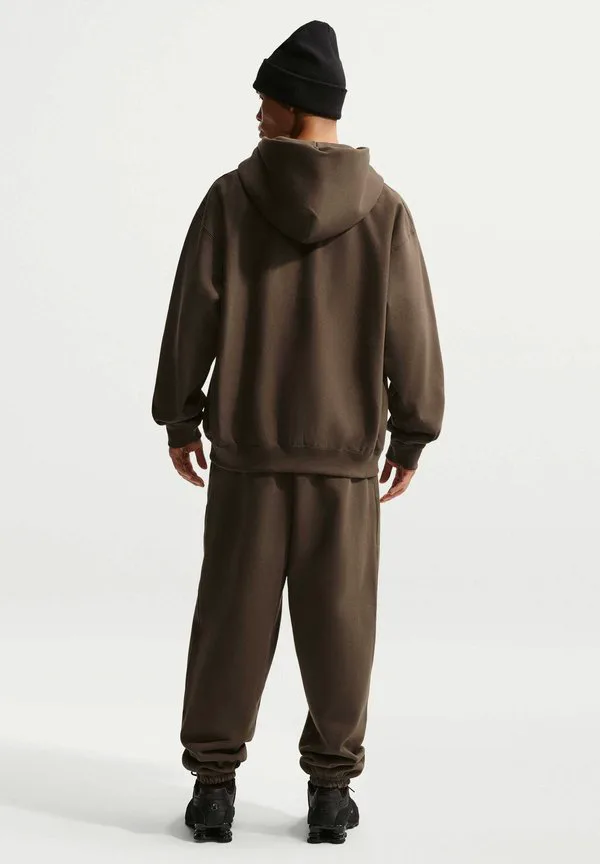 Толстовка на молнии solo Nike Sportswear, Dark Hazel/White — фото 4